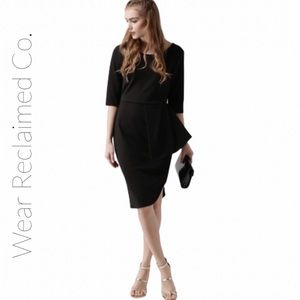 SILVIAN HEACH Black Sheath Dress
